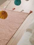 Tapis lavables pour enfants Malu Rose clair - 80 x 120 cm