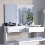 Coiffeuse Azur avec banc sans miroir Blanc - Bois manufacturé - 120 x 83 x 40 cm