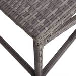 Banc de jardin 3000274 Gris - Métal - Polyrotin - 120 x 43 x 40 cm