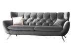 Sofa CHARME 2,5-Sitzer Velvet Granit