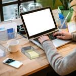 Ensemble de 4 accessoires de bureau Argenté