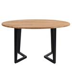 Tables & Bureau Moorea Marron - Bois massif - 140 x 76 x 140 cm