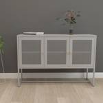 Sideboard Sund Grau - Metall - 120 x 80 x 40 cm