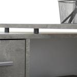 Schreibtisch CARMEN Grau - Holzwerkstoff - 120 x 75 x 122 cm