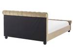 Doppelbett AVALLON Beige - Eiche Dunkel - 172 x 233 cm