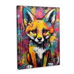 Leinwandbild Fox Slum 70 x 105 cm