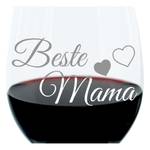 Mama Beste Gravur-Weinglas