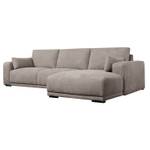 3-Sitzer Ecksofa California Beige - Ecke davorstehend rechts