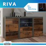 RIVAY MateraOldwood+LED FURNIX Sideboard