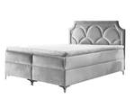 Boxspringbett CASMERE Hellgrau