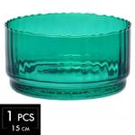 Krosno Synergy Bol en verre Turquoise - Verre - 15 x 8 x 15 cm