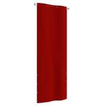 Écran de balcon 3011436-1 Rouge - 80 x 240 x 1 cm