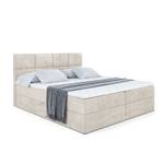 Boxspringbett ARDENI Beige - Breite: 120 cm - H3