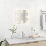 Miroir mural avec lampe led 3000404-4 40 x 40 cm