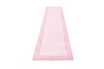 Tapis de passage Darya DXXXVI Rose foncé - Textile - 81 x 1 x 396 cm