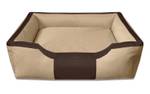 Lit pour chien, coussin BRUNO Beige - Marron - 110 x 28 x 150 cm