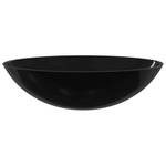 Waschbecken DE351 Schwarz - Glas - 37 x 14 x 50 cm