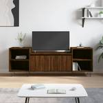 TV-Schrank D681 Eiche Schwarzbraun Dekor