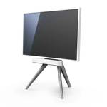 TV-Stand Spectral Art AX für Soundbars Grau - Massivholz - 87 x 116 x 68 cm
