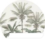 runde Tapete selbstklebende Palmen