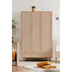 Armoire Bali Beige - Bois manufacturé - 55 x 195 x 120 cm