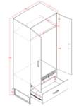 Arbeitszimmer-Set LAMELIX 4-teilig Braun - Holzwerkstoff - 265 x 196 x 50 cm
