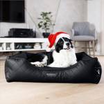 Lit orthopédique pour chien WUFFI Noir - 75 x 25 x 110 cm