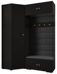 Garderobe Inova 2 Z21 Schwarz - Gold - Gold