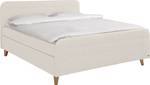 Nordic Box Boxspringbett GCP Silber - Breite: 202 cm - H2 / H3