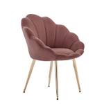 Fauteuil coquillage CORAIL Rose foncé