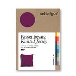 Kissenbezug Knitted Jersey Violett - 40 x 3 x 40 cm