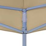 Toit de tente de réception 3004918-2 Beige - Textile - 280 x 1 x 410 cm