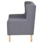 Sofa 295399-2 (2-teilig) Grau - Holzwerkstoff - Metall - Textil - 76 x 90 x 68 cm