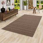 In- und Outdoor Teppich Carpetto Stripes Braun - Textil - 200 x 1 x 290 cm