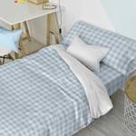 Vichy Parure housse couette 155x220 Bleu 220 x 155 cm