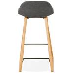 Tabouret De Bar BALTIK Gris - Bois massif - 46 x 88 x 47 cm