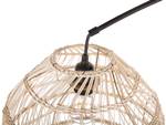 Grande lampe GUAVIARE Beige - Noir - Bleu - Rotin - 33 x 195 x 130 cm