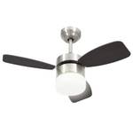 Ventilateur de plafond 3006466 Marron foncé - 76 x 42 x 76 cm