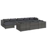 Garten-Lounge-Set (10-teilig) 3013634-6 Anthrazit - Grau