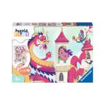 Puzzle Drache Papier - 20 x 4 x 28 cm