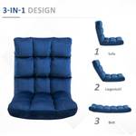 Bodensofa 833-908BU Blau