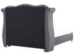 Doppelbett AYETTE Grau - Breite: 185 cm