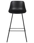 Tabouret de bar EMMET Noir - Matière plastique - 49 x 100 x 47 cm