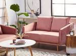 2-Sitzer Sofa MAURA Gold - Pink