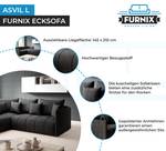 Ecksofa Asvil L Enjoy 25 Grau