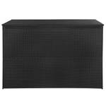 Outdoor Aufbewahrungsbox Schwarz - Metall - Polyrattan - 150 x 100 x 150 cm