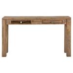 Table console 76x132x40cm brun Marron - Bois massif - 40 x 76 x 132 cm