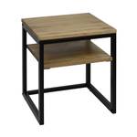 Table de chevet Icub3 40x40x45cm Noir Noir - Bois massif - Bois/Imitation - 40 x 47 x 40 cm