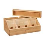 Schreibtisch-Organizer Bambus 18 x 11 cm