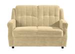 Moldau Sofa 2-Sitzer Beige - Textil - Holz teilmassiv - 133 x 89 x 83 cm